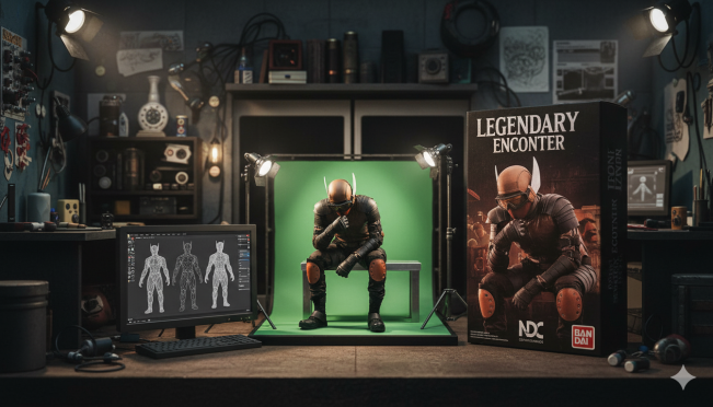 Menggunakan AI Google Gemini Nano Banana saat membuat foto miniatur jadi action figure bareng idola. (FTNews / Tomy Tresnady)